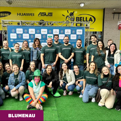 Uniodonto Santa Catarina participa de ação que marca o Dia C em Blumenau